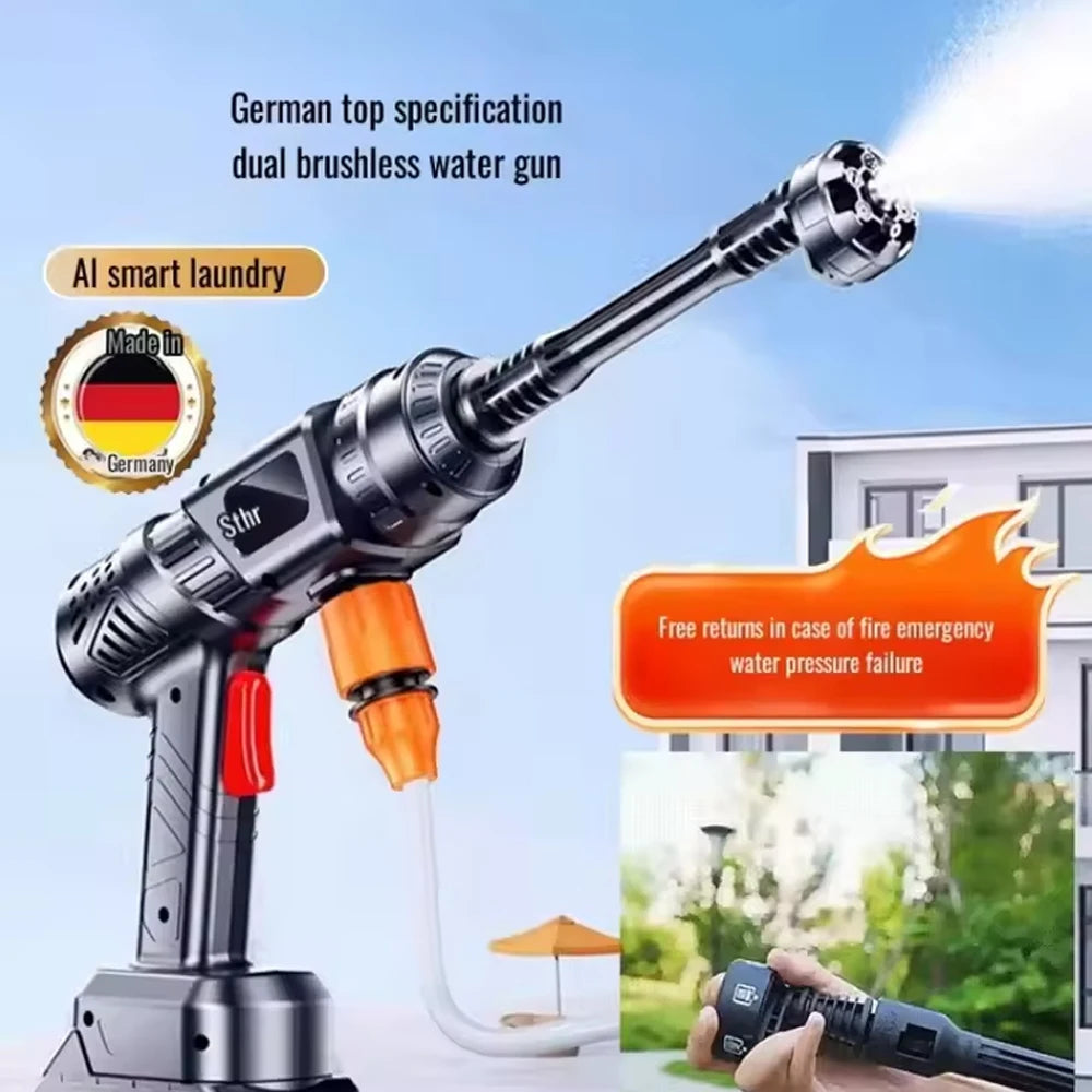 Wireless High Pressure Powered Gun Spray