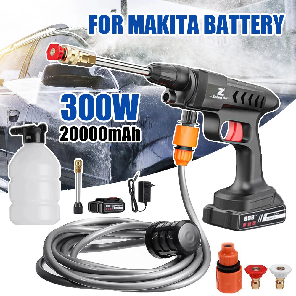 Portable Cordless Pressure Washer and Foam Generator