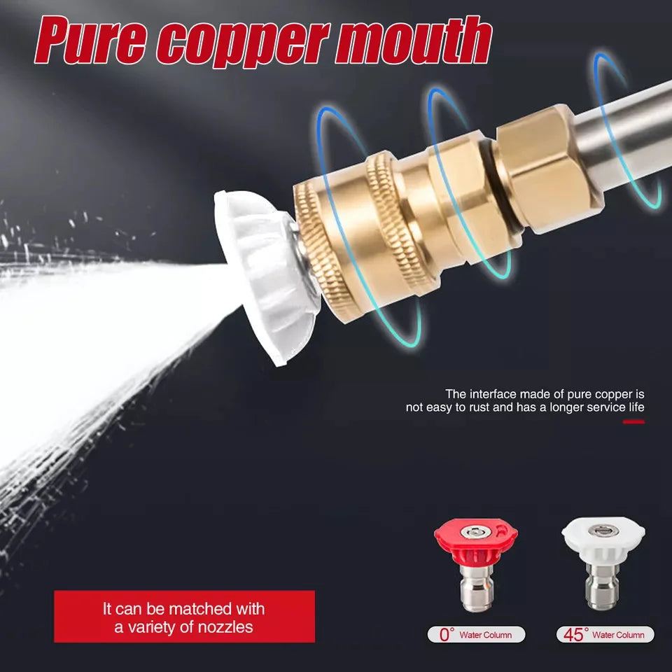 Portable Cordless Pressure Washer and Foam Generator