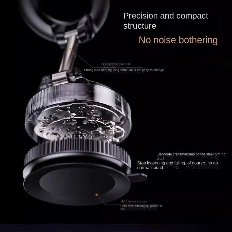 Foldable Magnetic Car and Home Phone Holder with Suction